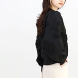 パイルジャガード柄編みニットプルオーバー | FUNNY COMPANY＋  | 詳細画像8 