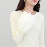 T/C袖切替リブニットプルオーバー | FUNNY COMPANY＋  | 詳細画像7 