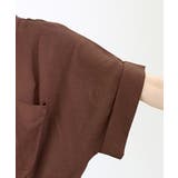 リネンブレンドドロストシャツチュニック | FUNNY COMPANY＋  | 詳細画像22 