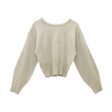 裾ボタン2WAYラメニットプルオーバー | FUNNY COMPANY＋  | 詳細画像27 