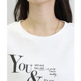 オーガニックコットンロゴプリントドルマンカットソー | FUNNY COMPANY＋  | 詳細画像21 