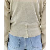 裾ボタン2WAYラメニットプルオーバー | FUNNY COMPANY＋  | 詳細画像24 