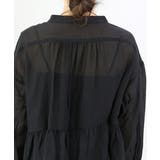 ギャザー切替前開きブラウス | FUNNY COMPANY＋  | 詳細画像24 