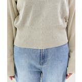 裾ボタン2WAYラメニットプルオーバー | FUNNY COMPANY＋  | 詳細画像23 