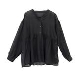 ギャザー切替前開きブラウス | FUNNY COMPANY＋  | 詳細画像25 