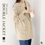 T/Rテーラードダブルジャケット | FUNNY COMPANY＋  | 詳細画像1 