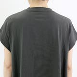 【接触冷感】綿天竺フレンチフレアカットソー | FUNNY COMPANY＋  | 詳細画像24 