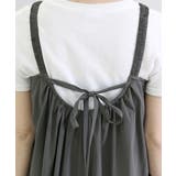 フロントジップ後ろリボンキャミワンピース | FUNNY COMPANY＋  | 詳細画像24 