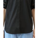 カットレース使いT/C前開きブラウス | FUNNY COMPANY＋  | 詳細画像23 