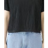 ウェーブジャガード半袖プルオーバー | FUNNY COMPANY＋  | 詳細画像22 