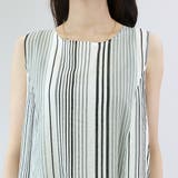 綿ボイルマルチストライプ2WAYワンピース | FUNNY COMPANY＋  | 詳細画像21 