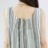 綿ボイルマルチストライプ2WAYワンピース | FUNNY COMPANY＋  | 詳細画像24 