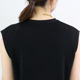 リネンライクVネックニットベスト | FUNNY COMPANY＋  | 詳細画像22 