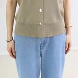 デザインボタンフレンチカーディガン | FUNNY COMPANY＋  | 詳細画像24 