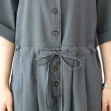 エステルツイル開襟オールインワンサロペット | FUNNY COMPANY＋  | 詳細画像23 