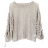 袖シャーリングメッシュプルオーバー | FUNNY COMPANY＋  | 詳細画像26 