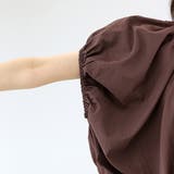 シワ加工裾ドロストギャザーブラウス | FUNNY COMPANY＋  | 詳細画像22 