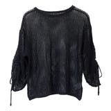 袖シャーリングメッシュプルオーバー | FUNNY COMPANY＋  | 詳細画像25 