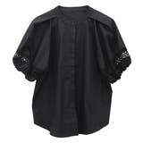 カットレース使いT/C前開きブラウス | FUNNY COMPANY＋  | 詳細画像25 