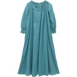 綿ボイルギャザーネックロングワンピース | FUNNY COMPANY+ | 詳細画像26