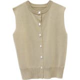 デザインボタンフレンチカーディガン | FUNNY COMPANY＋  | 詳細画像26 