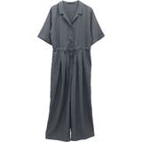 エステルツイル開襟オールインワンサロペット | FUNNY COMPANY＋  | 詳細画像25 