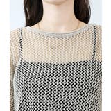 袖シャーリングメッシュプルオーバー | FUNNY COMPANY＋  | 詳細画像21 