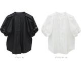 カットレース使いT/C前開きブラウス | FUNNY COMPANY＋  | 詳細画像9 