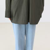 シワ加工長袖ドルマンスキッパーシャツ | FUNNY COMPANY＋  | 詳細画像24 