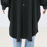 エステルジョーゼットバックギャザーワンピース | FUNNY COMPANY＋  | 詳細画像23 