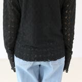 起毛レースクルーネックプルオーバー | FUNNY COMPANY＋  | 詳細画像24 