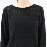 起毛レースクルーネックプルオーバー | FUNNY COMPANY＋  | 詳細画像21 