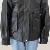 フェイクレザーブルゾン | FUNNY COMPANY＋  | 詳細画像24 