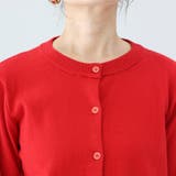 天竺クルーネックニットカーディガン | FUNNY COMPANY＋  | 詳細画像21 