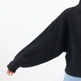 片畦編みハイネックダブルジップブルゾン | FUNNY COMPANY＋  | 詳細画像23 