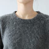 ラウンドヘムブークレー起毛プルオーバー | FUNNY COMPANY＋  | 詳細画像21 