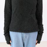 ショートフェザークルーネックプルオーバー | FUNNY COMPANY＋  | 詳細画像23 