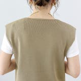 T/RVネックニットベスト | FUNNY COMPANY＋  | 詳細画像22 