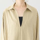 ダブルストライプスキッパーシャツ | FUNNY COMPANY＋  | 詳細画像21 