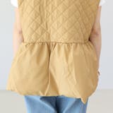 スナップボタン中綿ペプラムベスト  | FUNNY COMPANY＋  | 詳細画像25 