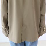 エステルツイルゴールドボタンダブルジャケット | FUNNY COMPANY＋  | 詳細画像24 