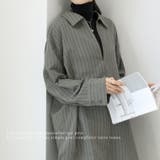 ダブルストライプスキッパーシャツ | FUNNY COMPANY＋  | 詳細画像3 