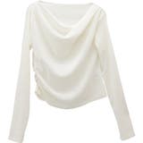 シアーベロアドレープネックプルオーバー | FUNNY COMPANY＋  | 詳細画像26 