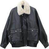 フェイクレザーブルゾン | FUNNY COMPANY＋  | 詳細画像25 