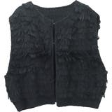 ループ編み前開きベスト | FUNNY COMPANY＋  | 詳細画像25 