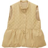 スナップボタン中綿ペプラムベスト  | FUNNY COMPANY＋  | 詳細画像27 