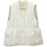 スナップボタン中綿ペプラムベスト  | FUNNY COMPANY＋  | 詳細画像28 