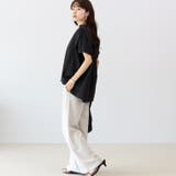 キャンブリックコットンスキッパーブラウス | FUNNY COMPANY＋  | 詳細画像4 