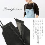12ozデニムサロペットワンピース | FUNNY COMPANY＋  | 詳細画像7 