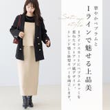 カットジョーゼットペプラムキャミワンピース | FUNNY COMPANY+ | 詳細画像2